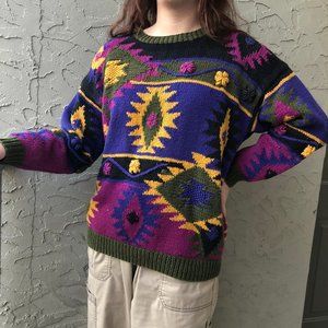 Beautiful Hand Knit Sweater